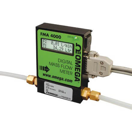 OMEGA奧米佳 FMA-4100／4300系列可編程氣體質(zhì)量流量計和累加器 適用于潔凈氣體