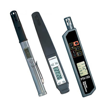 OMEGA奧米佳 PTH-1XA，RH-122和RH-1X便攜式檢測(cè)器 用于檢測(cè)溫度和相對(duì)濕度